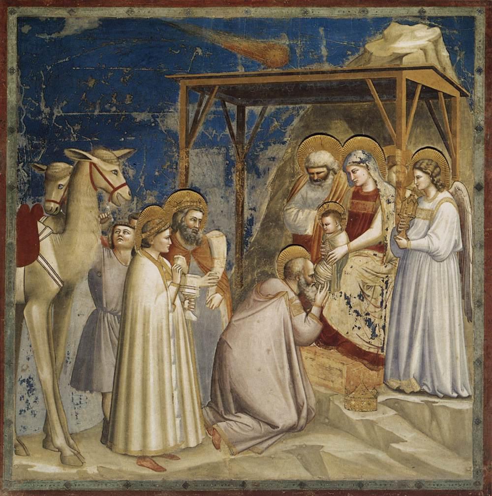Giotto, Pokłon Trzech Króli