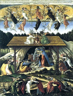 Alessandro di Mariano Filipepi (Sandro Botticelli), Mistyczne Boże Narodzenie, 1500