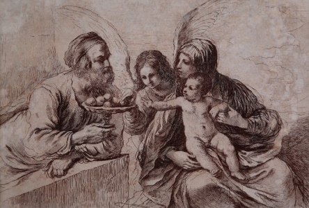 Franesco Bartolozzi, Święta Rodzina z aniołem (1764)