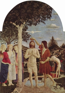 Piero della Francesca (1420–1492), Chrzest Jezusa