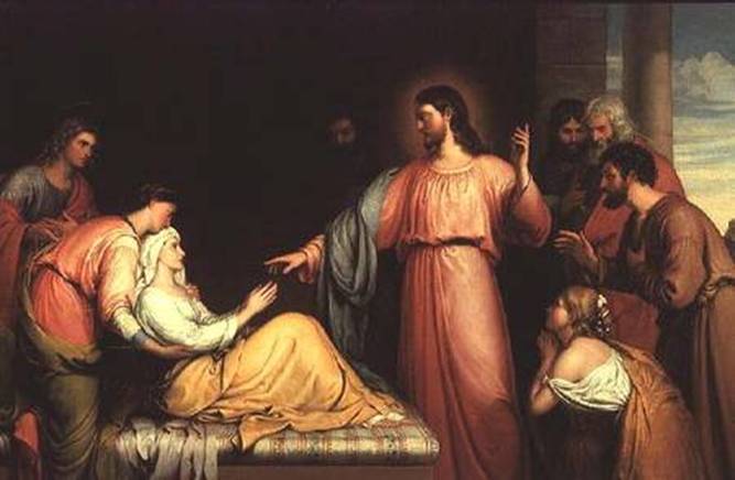 John Bridges, Christus uzdrawiający teściową Piotra
